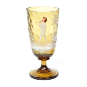 MARY GREGORY - TAÇA ÂMBAR